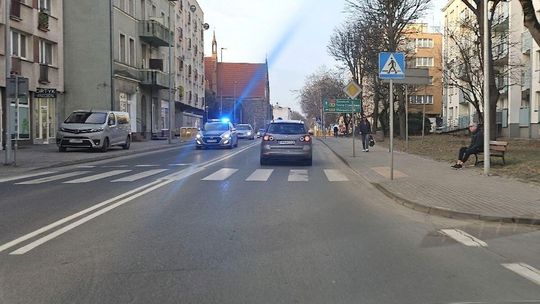Poranek w centrum Gryfina: 25-latek w Audi stracił prawo jazdy przez alkohol