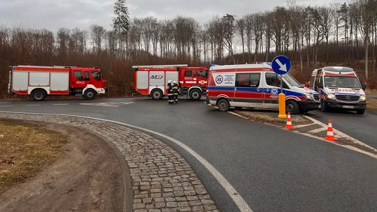 Potrzebna była straż, ale i karetka oraz policja