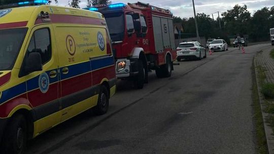 Poważne zdarzenie drogowe w powiecie gryfińskim. Utrudnienia i akcja ratunkowa na DK31