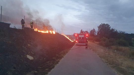 Pożar na S3 gasili nasi strażacy