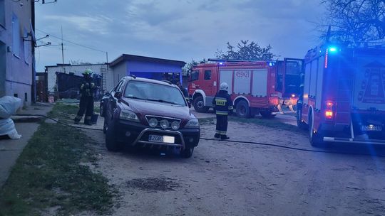 Pożar przewodu kominowego. Wezwano strażaków