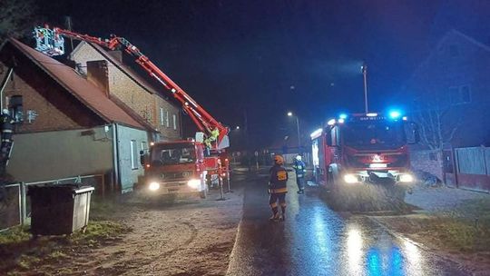 Pożar przewodu kominowego [ZDJĘCIA]