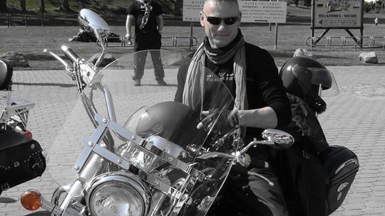 Pożegnają motocyklistę Krzysztofa Orłowskiego, który zginął w wypadku