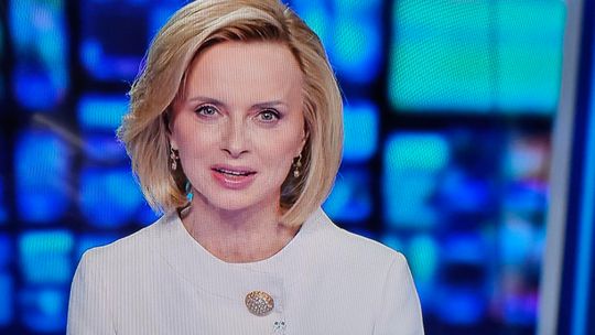 Pożegnała się z widzami na wizji. Były kwiaty i łzy wzruszenia