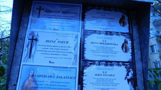 Pozostaną na zawsze w pamięci najbliższych Pozostaną na zawsze w pamięci najbliższych