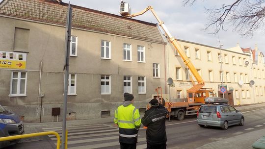 Prace prowadzili na wysokości