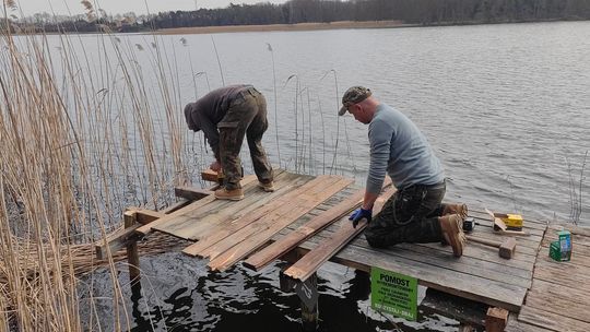 Pracowity dzień na Rybakówce [ZDJĘCIA]