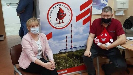 Pracownicy oddali krew z okazji Dni Honorowego Dawcy Pracownicy oddali krew z okazji Dni Honorowego Dawcy