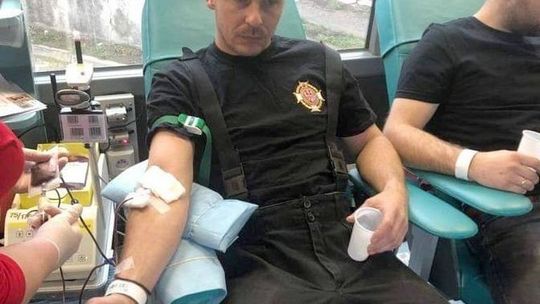 Prawie 12 litrów krwi oddano dzięki akcji strażaków
