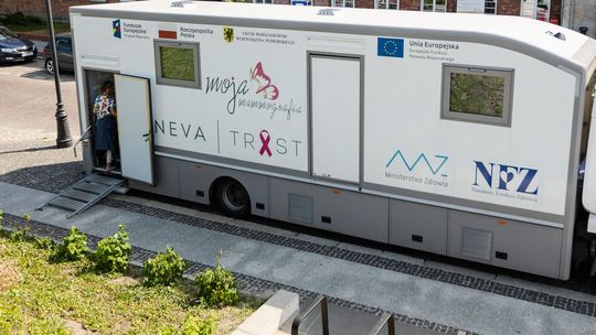 Prezentem na święta bezpłatne badania. Mammobus w Gryfinie Prezentem na święta bezpłatne badania. Mammobus w Gryfinie