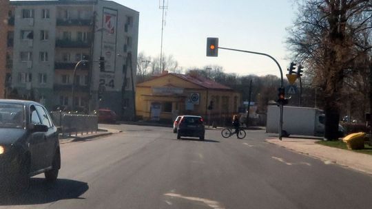 Problem z sygnalizatorem koło komendy straży