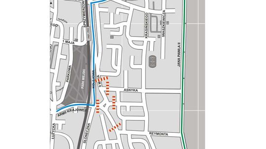 Proponowana zmiana organizacji ruchu