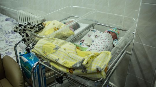 Protest przeciwko atakom na placówki medyczne w Ukrainie