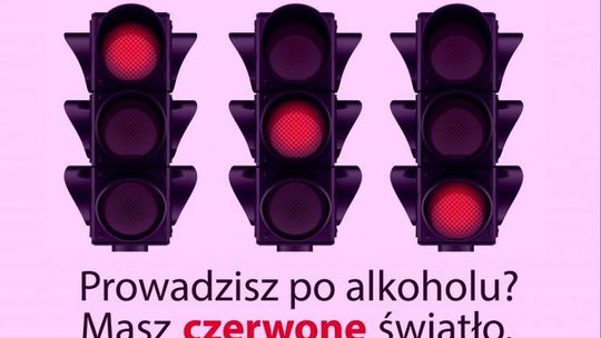 Prowadzisz po alkoholu? Masz czerwone światło - hasło akcji