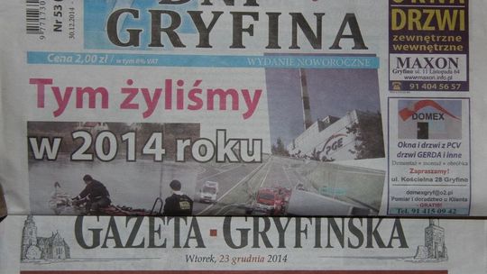 Przebiegunowanie gryfińskich tygodników