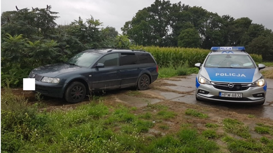 Przed policjantami uciekł w pole kukurydzy. Był pod wpływem amfetaminy