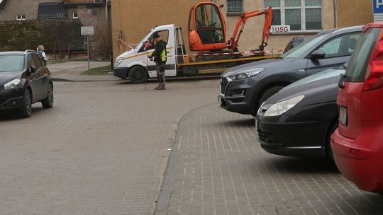 Przed przychodnią mniej miejsca