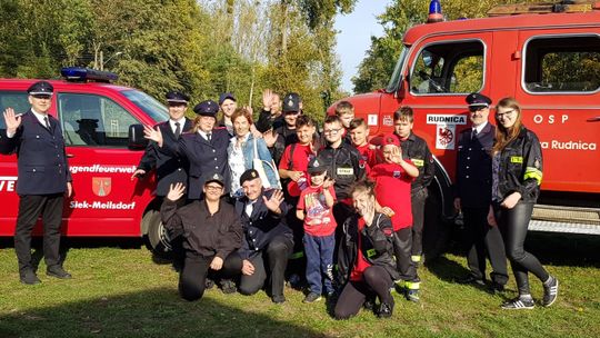 Przejechali prawie 400 km aby wspomóc naszych strażaków