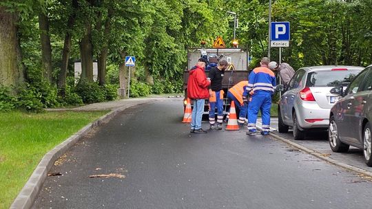 Przeobrażona ulica Parkowa nadal jest zmieniana