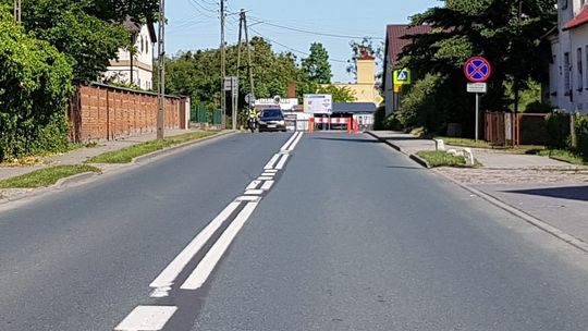 Przeszkoda koło przedszkola