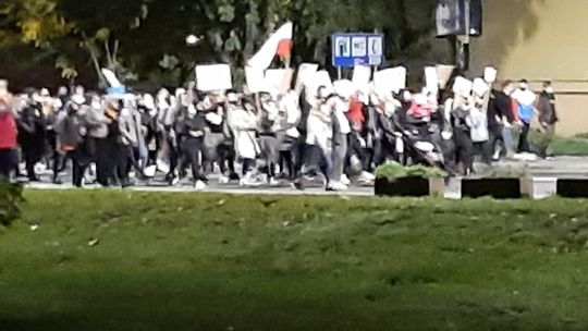 Przeszli nie tylko starym miastem ale i przez Górny Taras