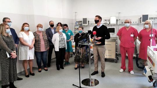 Przygotowano 28 łóżek intensywnej opieki medycznej dla chorych na COVID-19