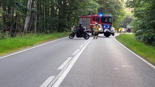 Przyjechali bardzo szybko Akcje strażaków