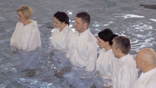 Przyjęli chrzest na Lagunie