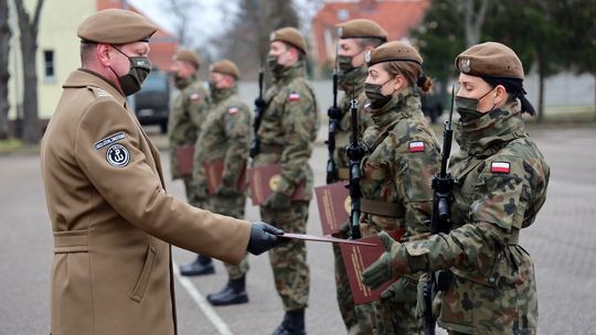 Przysięga zachodniopomorskich terytorialsów