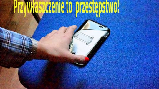  Przywłaszczył sobie cudzy telefon