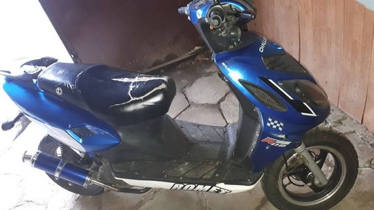 Przywłaszczył sobie skuter