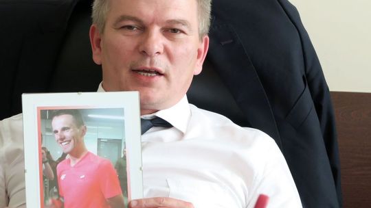 Rafał Majka pozdrawia mieszkańców gminy Gryfino