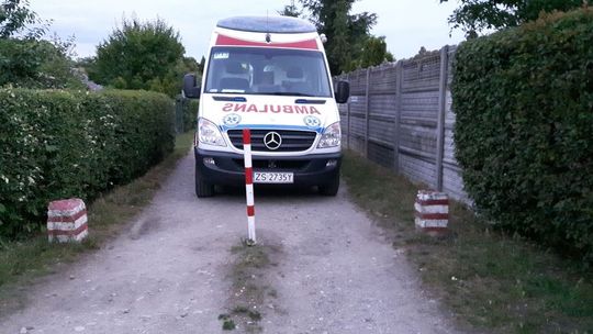 Ratownicy nie mogli dotrzeć do chorego