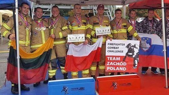 Rekord świata drużyny strażaków z Krzysztofem Krawczykiem w składzie
