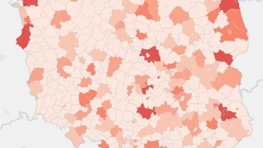 Rekord wakacyjnych zakażeń w powiecie