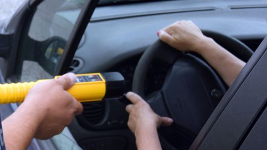 Rekordzistka miała kilka promili w wydychanym powietrzu