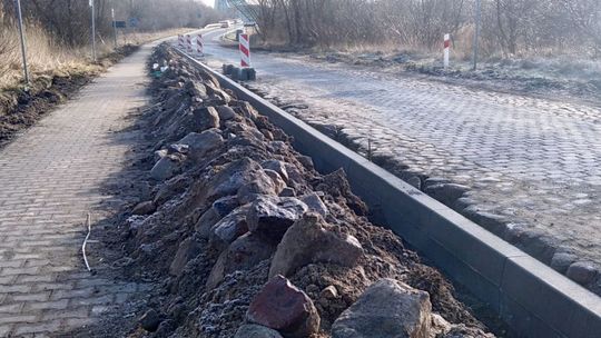 Remontują drogę rowerową Gryfino - Mescherin