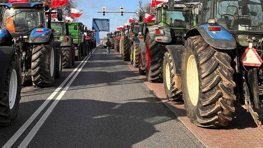 Rolnicy zablokują most na Odrze. Będą stali dzień i noc