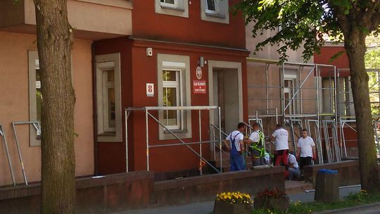 Rusztowanie przed sądem