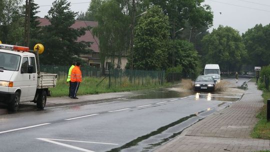 Samochody o mało co się nie podtopiły