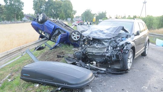 Seatem nie ustąpiła pierwszeństwa i wjechała pod fiata