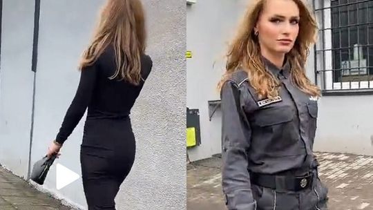Seksualizacja w służbie mundurowej? Skandal po publikacji filmiku