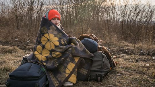 Setki tysięcy dzieci zostało uchodźcami