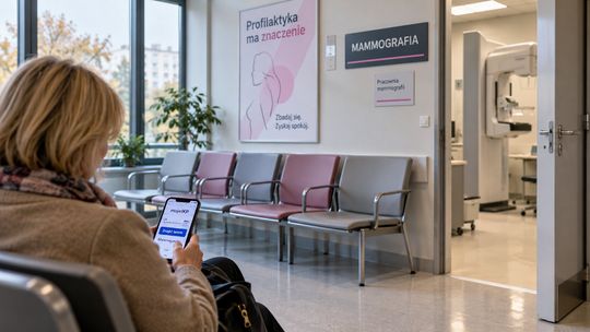 Bezpłatne badania dla kobiet bez kolejek. Ponad 800 tysięcy wolnych terminów na mammografię i HPV HR