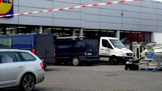 Sklep Lidl w Gryfinie w remoncie