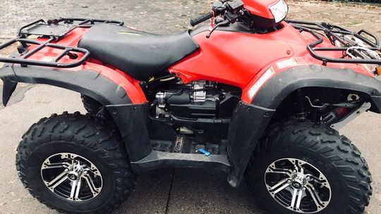 Skradzione quady policjanci znaleźli u pasera 