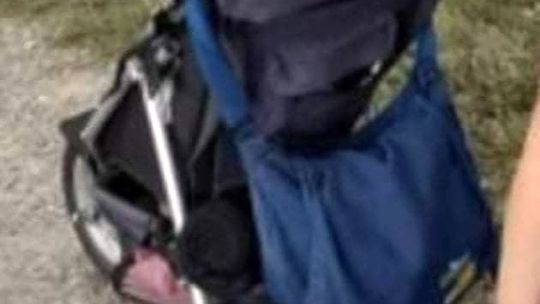 Skradziono dziecięcy wózek