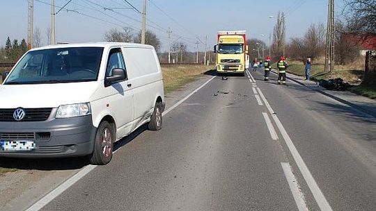 Śmierć motocyklisty na Pomorskiej