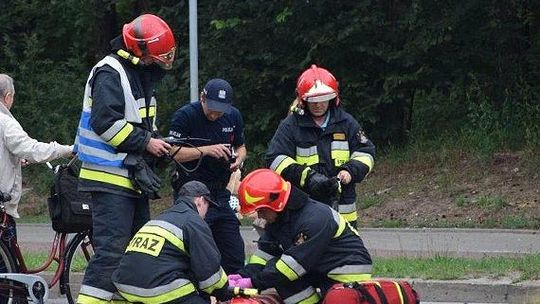Śmiertelny wypadek niedaleko Gryfina! Droga jest zablokowana.