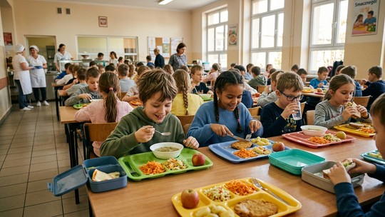 Śniadanie do szkoły to nie przekąska. Jak pośpiech i brak czasu niszczą dietę naszych dzieci